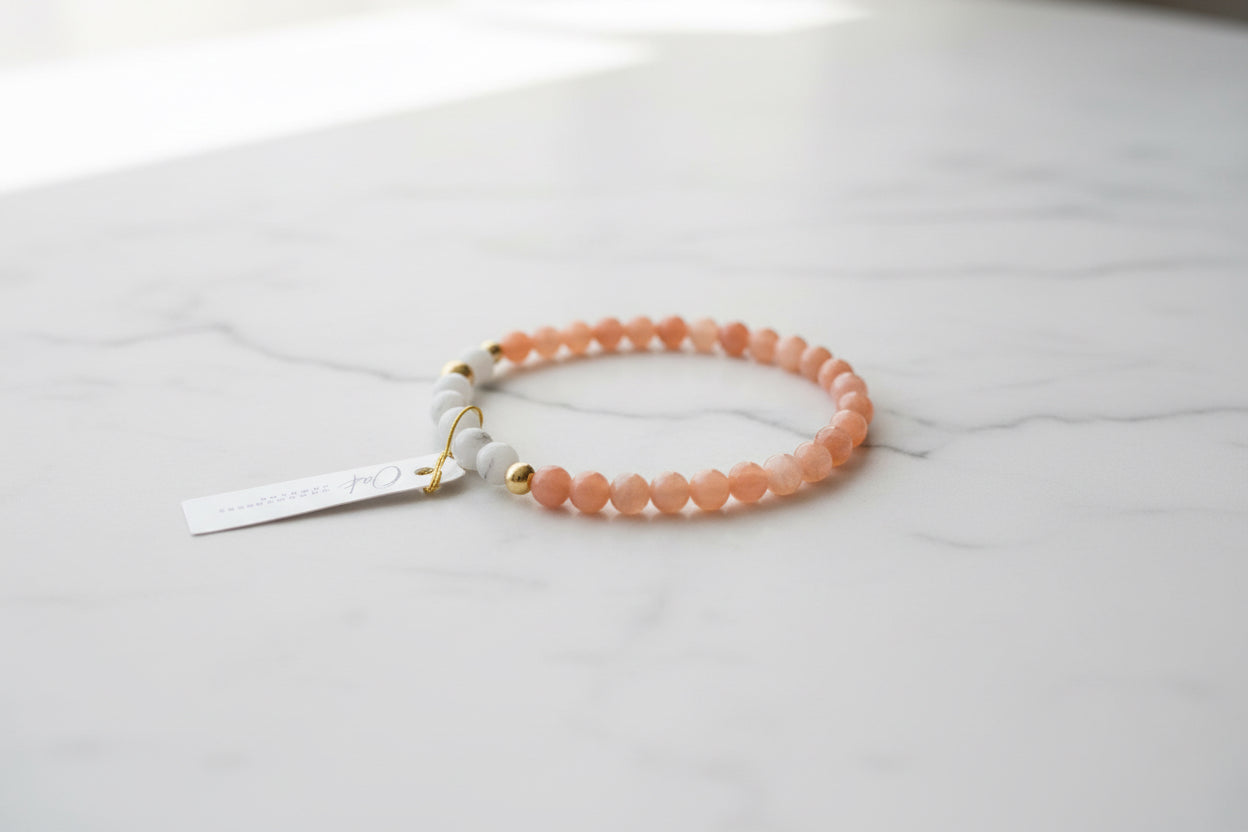 Moonstone Bracelet- stretch
