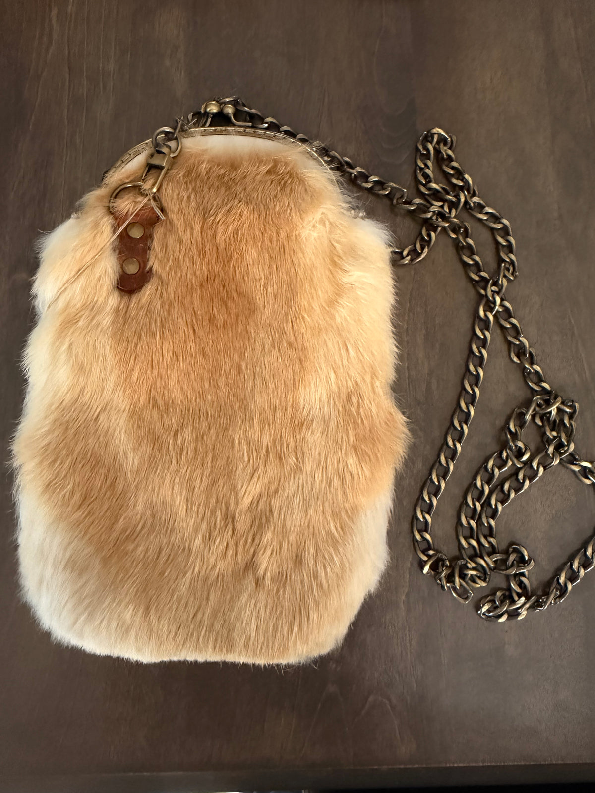 Cross Body Purse Hand Made Rabbit