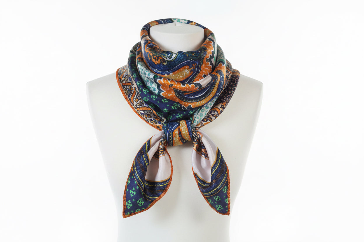 Silk Wild Rags Hand Made Alberta